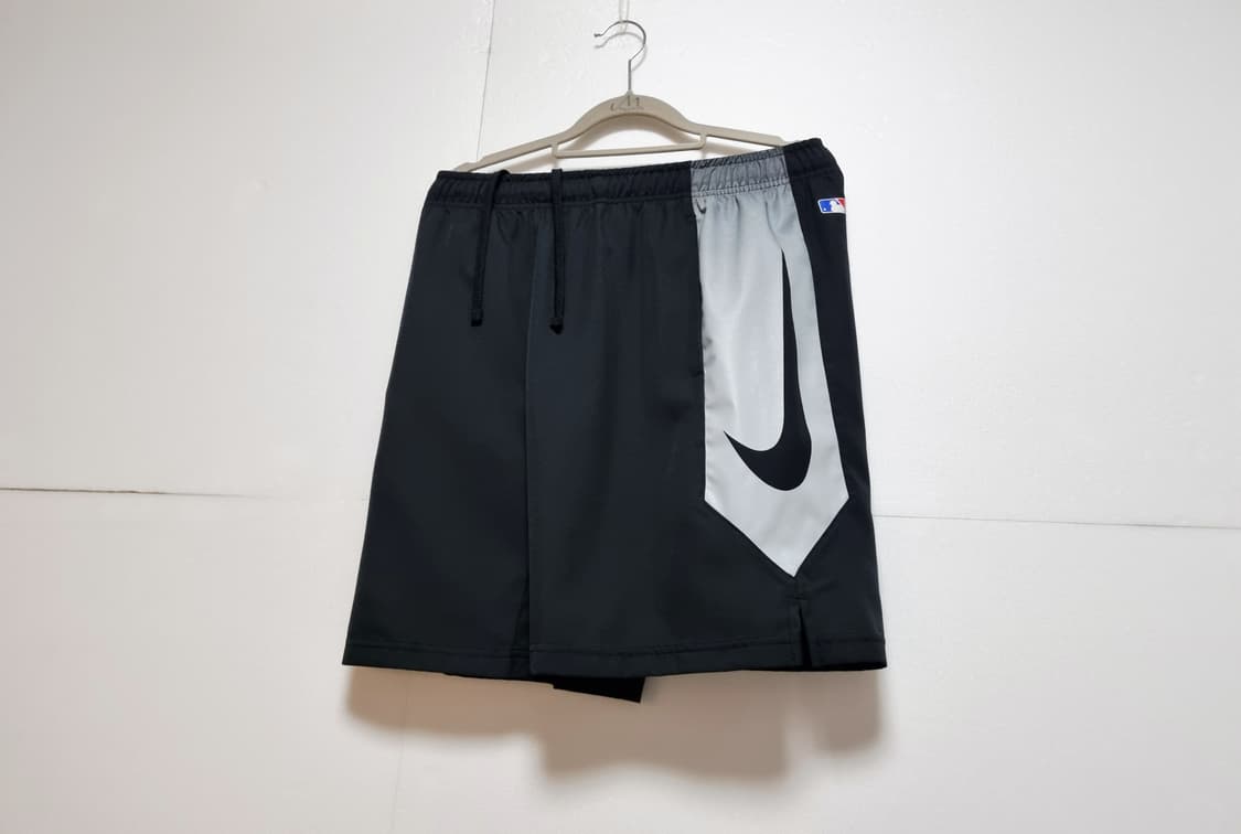 남성S 나이키 버티컬 빅스우시 검정 블랙 반바지 바지 트레이닝복 상품이미지3