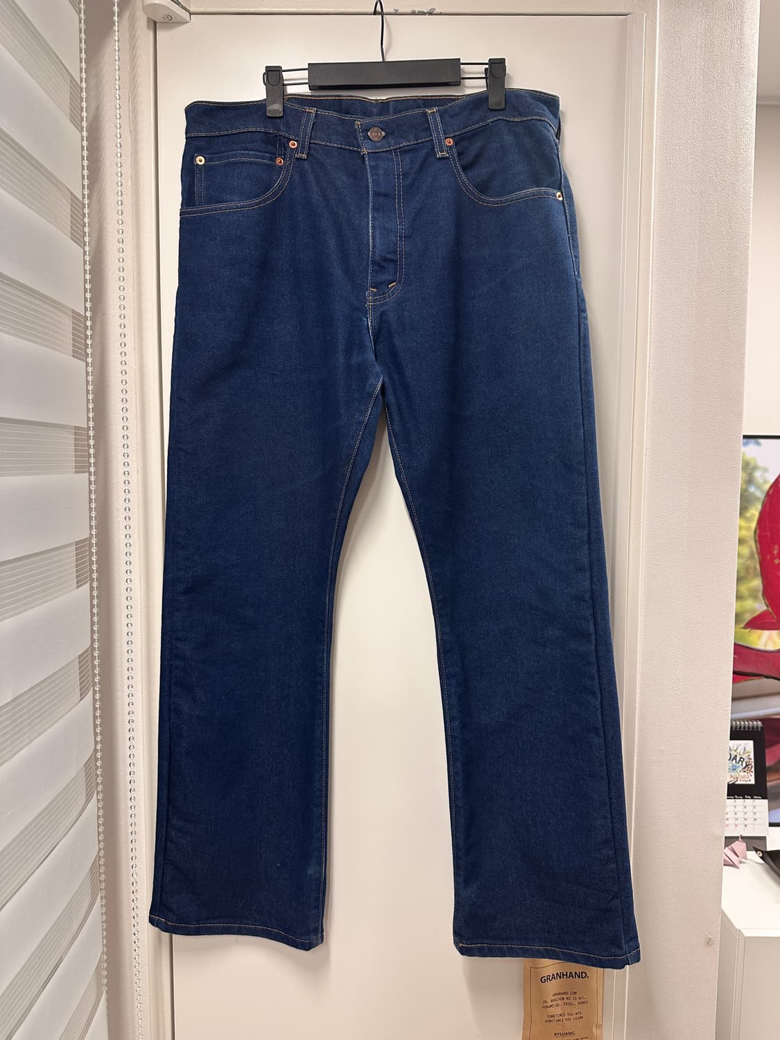 리바이스 517 부츠컷 인디고 린스 상품이미지4