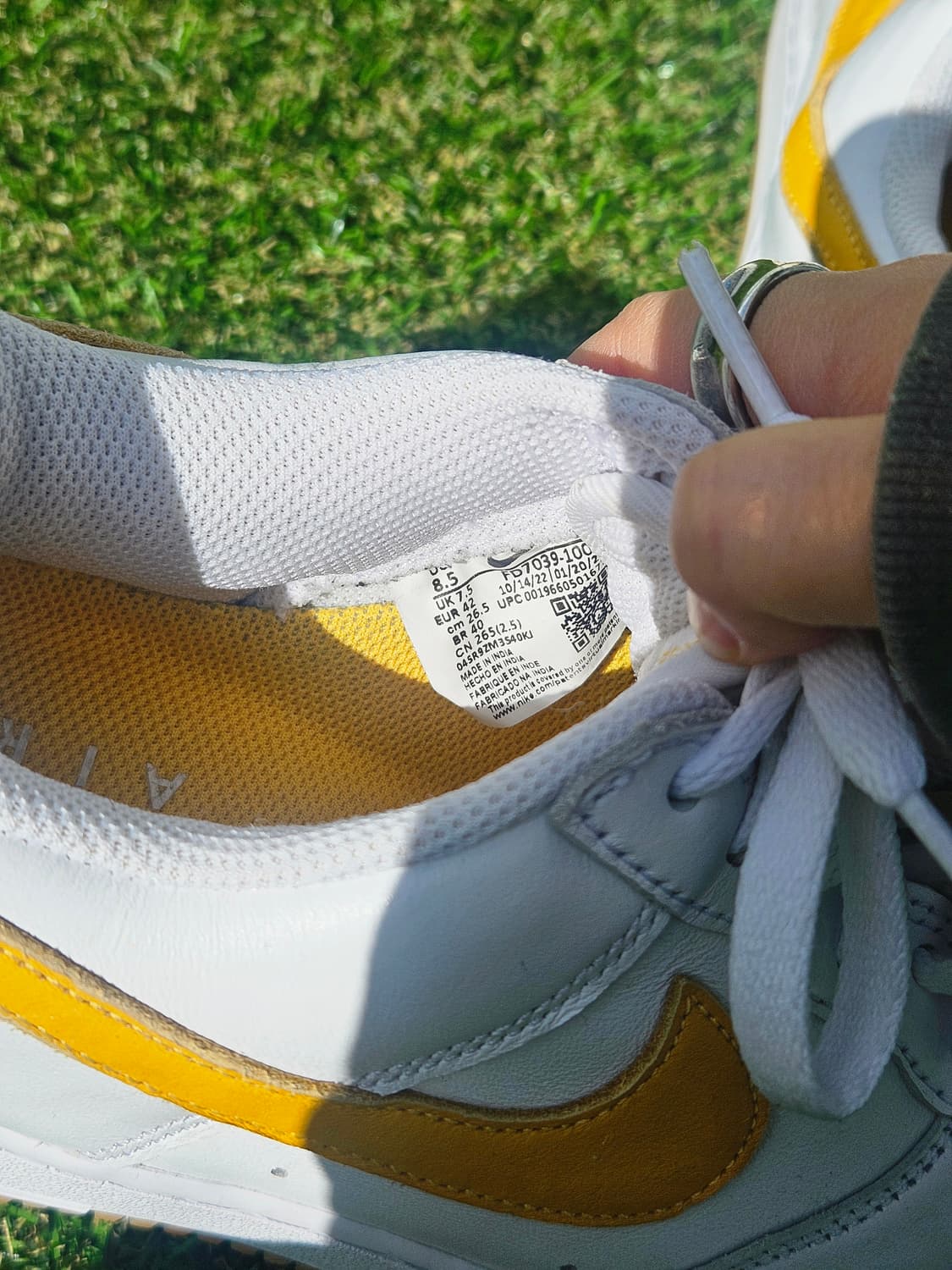 나이키 에어포스 흰노 상품이미지7