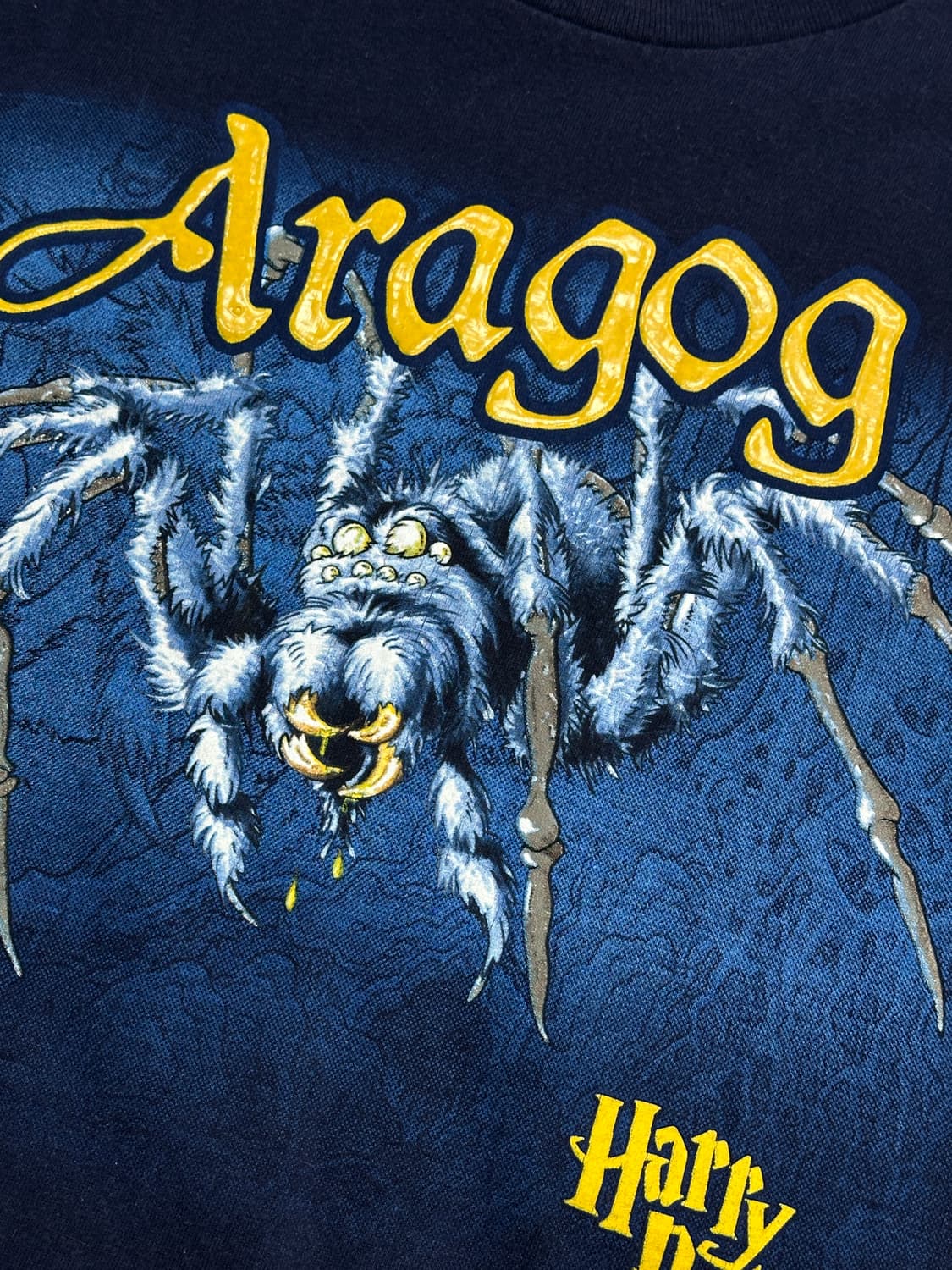 ⭐️해리포터 입체 프린팅 빈티지 네이비 반팔티셔츠⭐️ 일본빈티지 상품이미지4