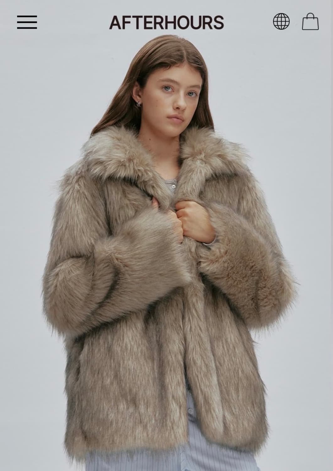 에프터아워즈 퍼자켓 1사이즈 상품이미지2