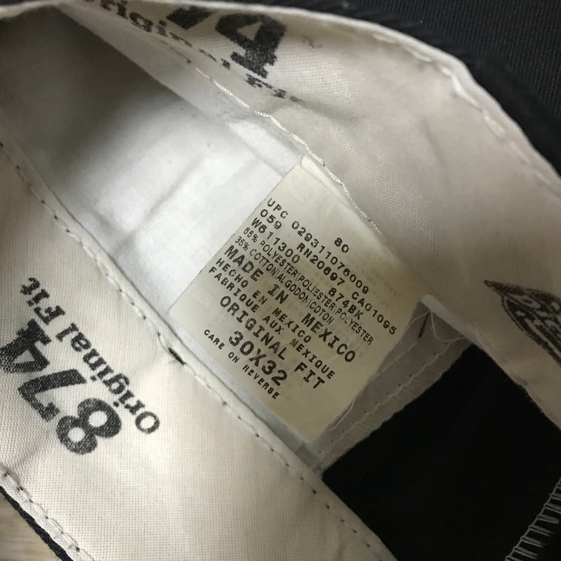 디키즈 874 30x32 블랙 면바지 상품이미지4