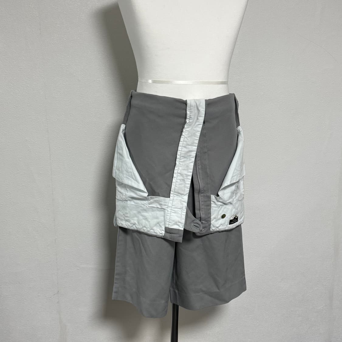 24ss 꼼데가르송 옴므플러스 회색 셋업 반바지 m 상품이미지1