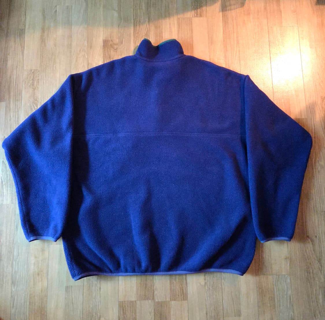 (2XL)Usa파타고니아 신칠라 퍼플네이비/그린 90s 상품이미지3