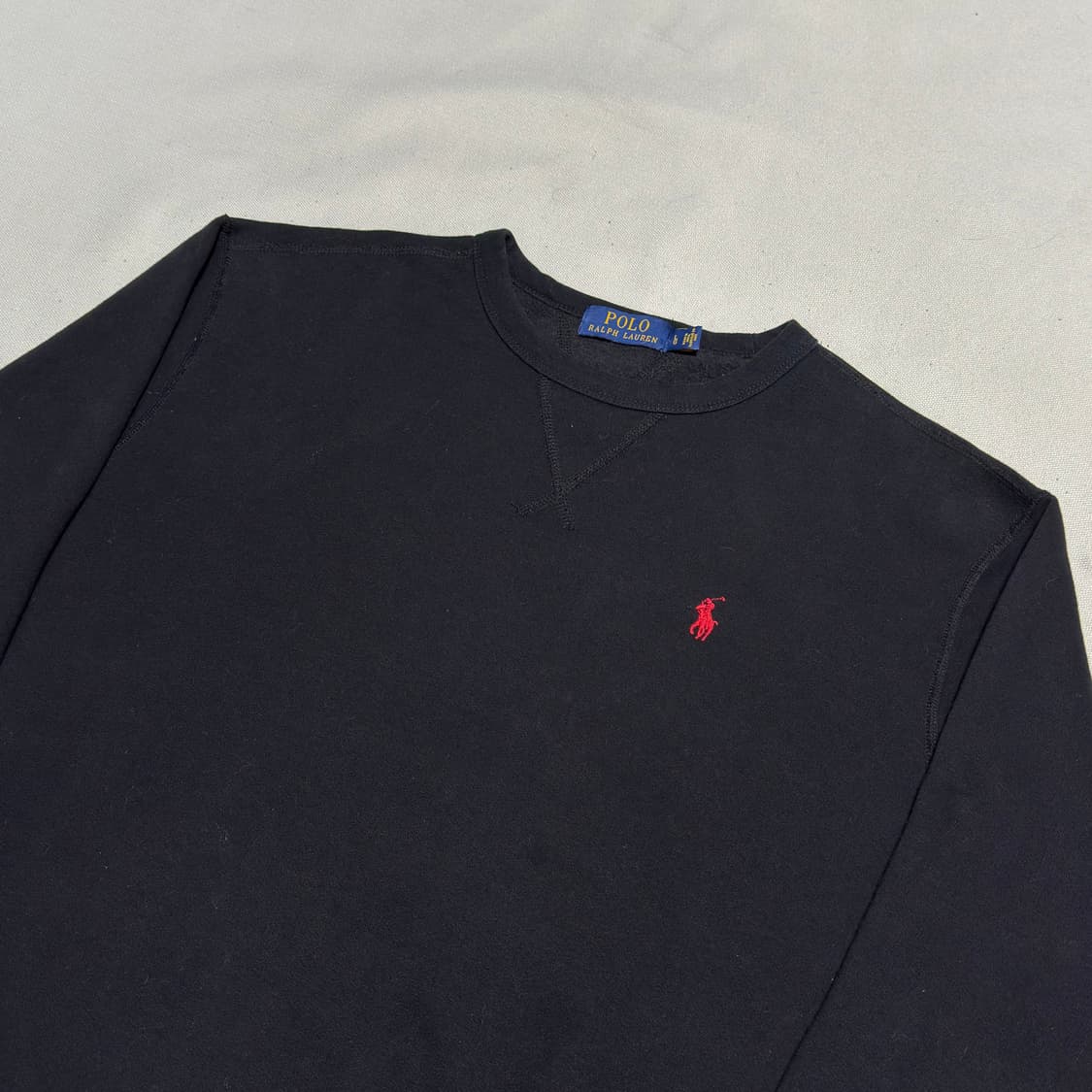 L 폴로랄프로렌 블랙 맨투맨 상품이미지1