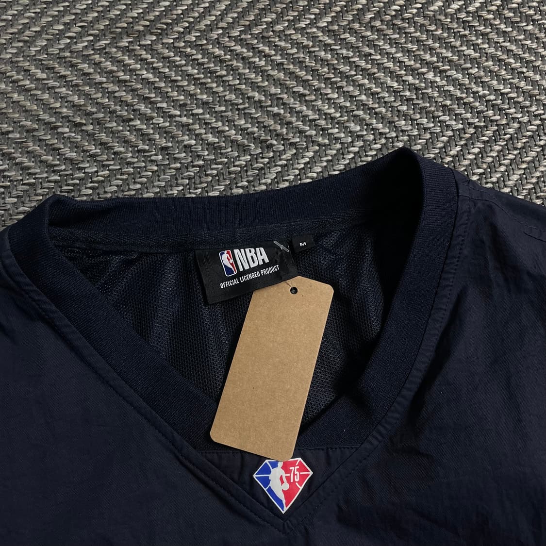 NBA 빅로고 나일론 우븐 웜업 베스트y 4638 상품이미지6