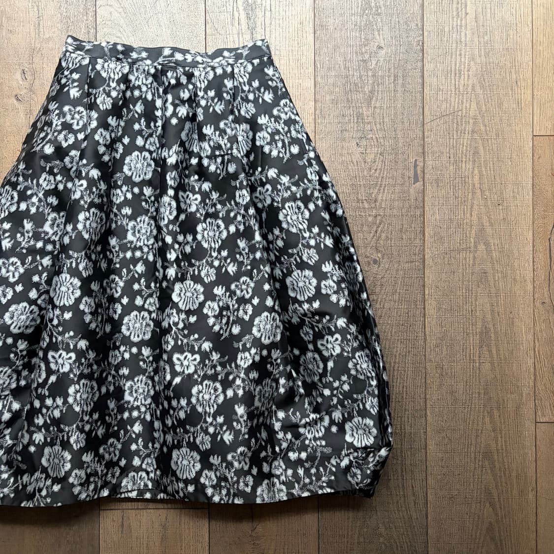 Floral Jacquard Transformed Volume Skirt 상품이미지7
