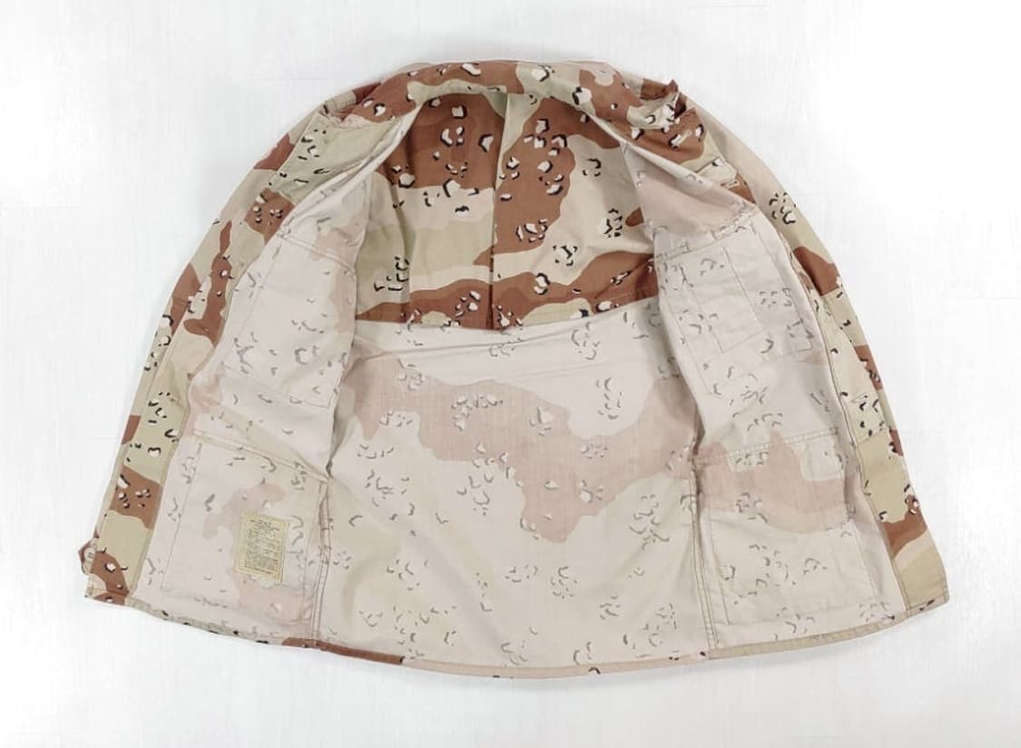 80년대 미군 사막6색 BDU 셔츠 XS-R 상품이미지8