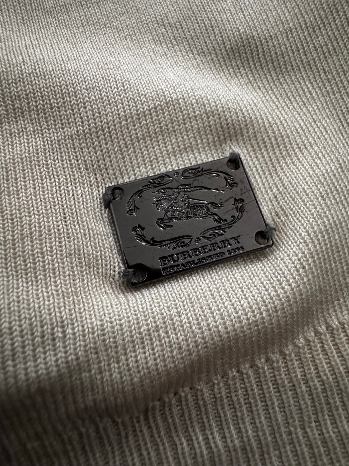 버버리 실크 가디건 상품이미지3