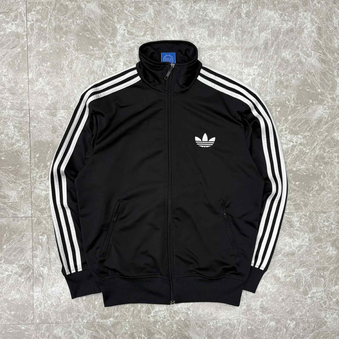 아디다스 블랙 구파이어버드 투바투연준 아이돌 트랙탑 희귀져지(95) 상품이미지3