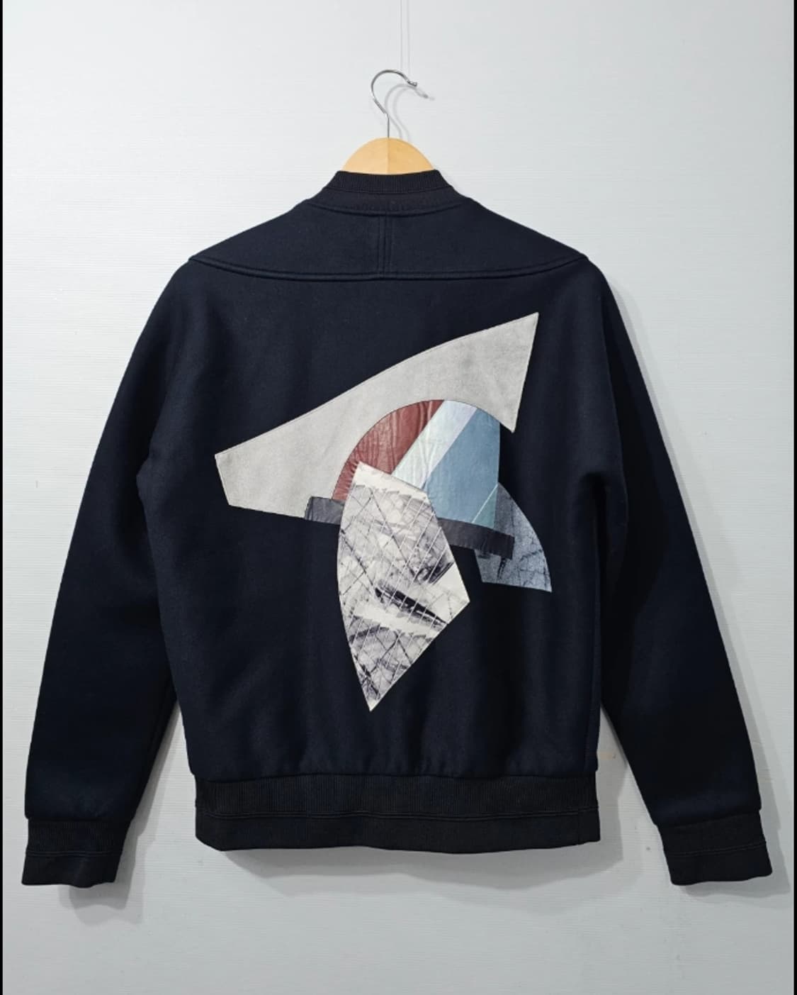 시스템옴므 백프린팅 블루종 자켓 95 상품이미지1