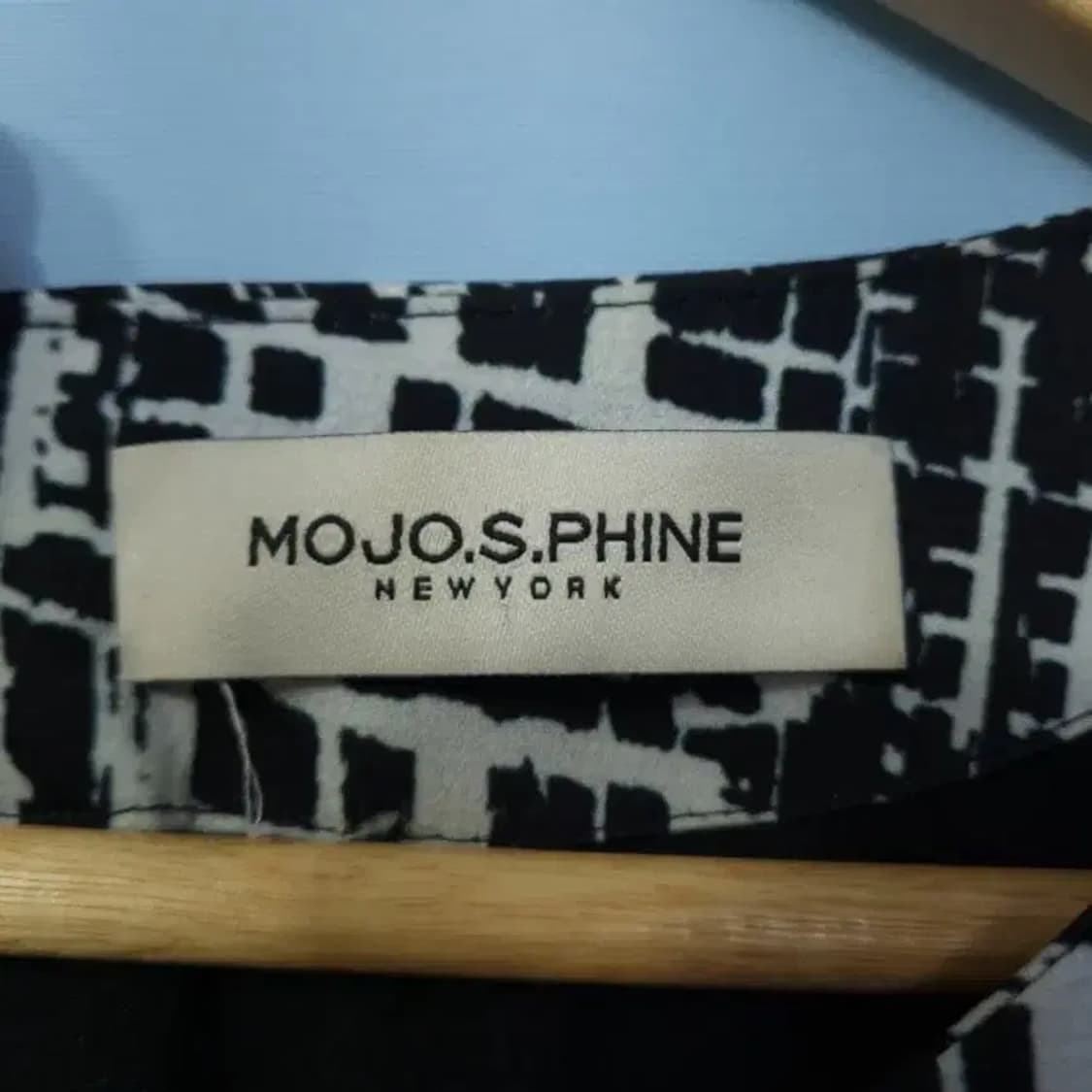 모조에스핀 패턴 원피스 ~55 상품이미지6