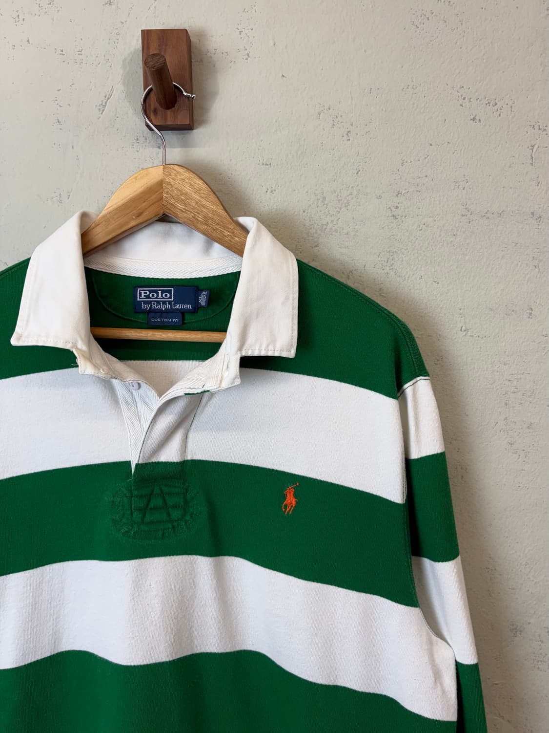 폴로랄프로렌 빈티지 단가라 럭비 셔츠 상품이미지3