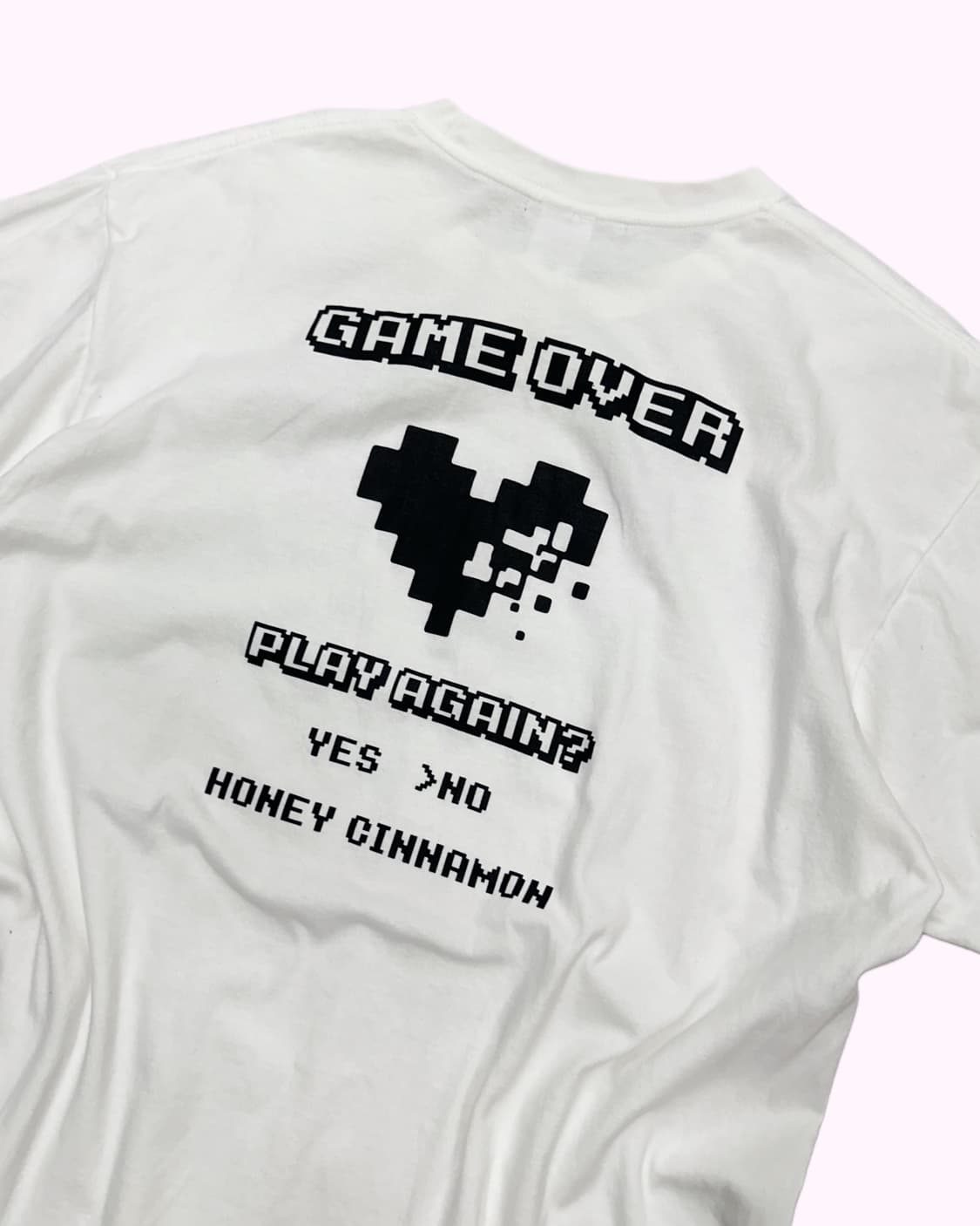 HONEY CINNAMON game bear printing t 상품이미지5