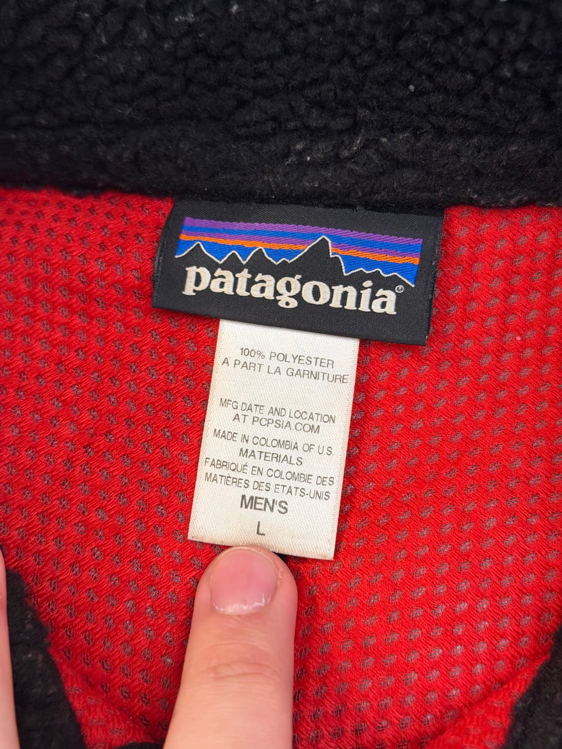 파타고니아 레트로 X 플리스 베스트 블랙 상품이미지4