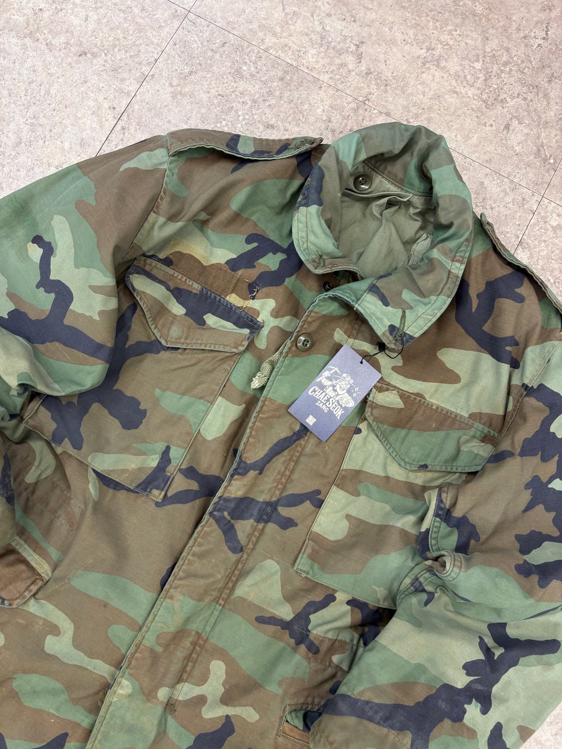 오리지널 밀리터리 자켓 #csz4226 상품이미지6