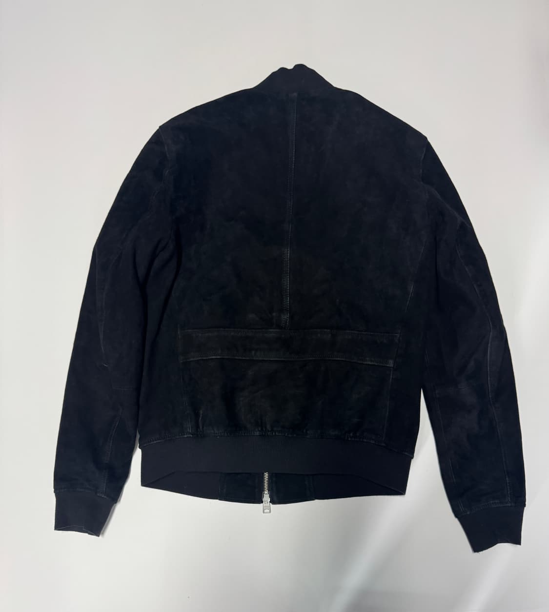 공용 정품!! 올세인츠 23년도 염소가죽 리얼 스웨이드 봄버 자켓 S 상품이미지2