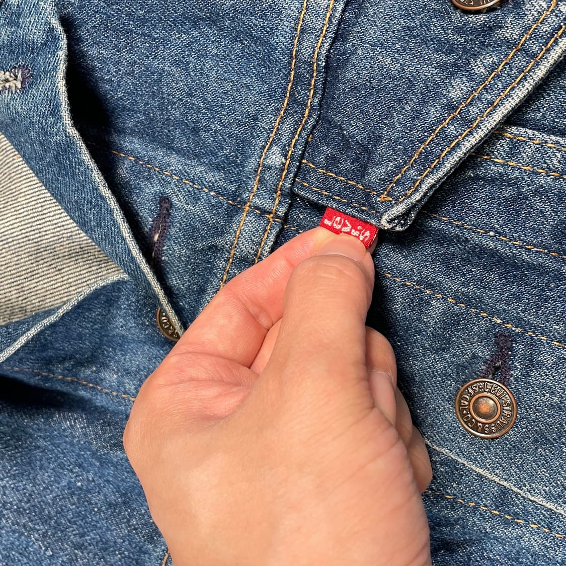 Levis 리바이스 청자켓 데님 트레커 자켓 상품이미지4