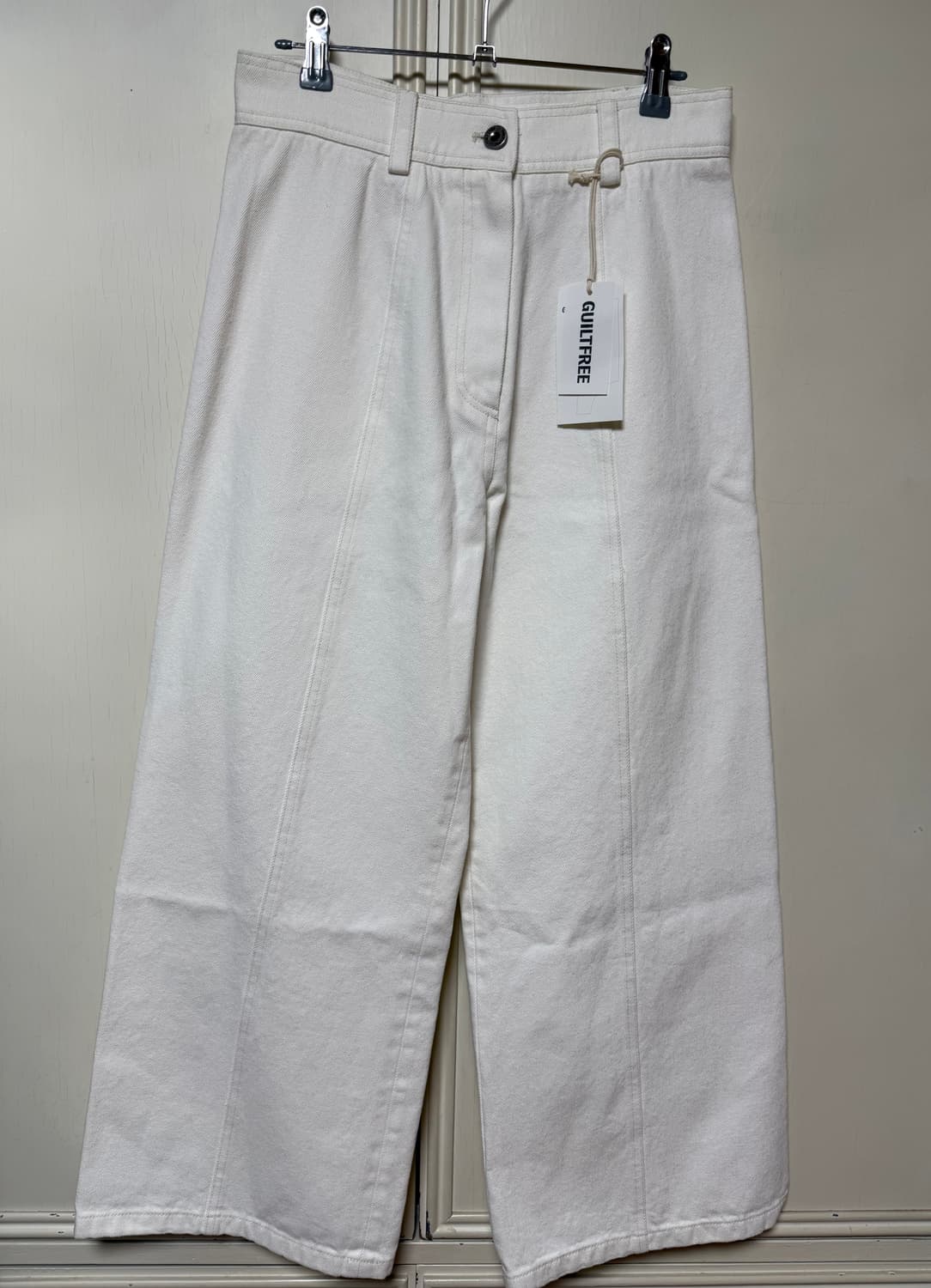 새상품)길트프리 WHITE DENIM PANTS 상품이미지3