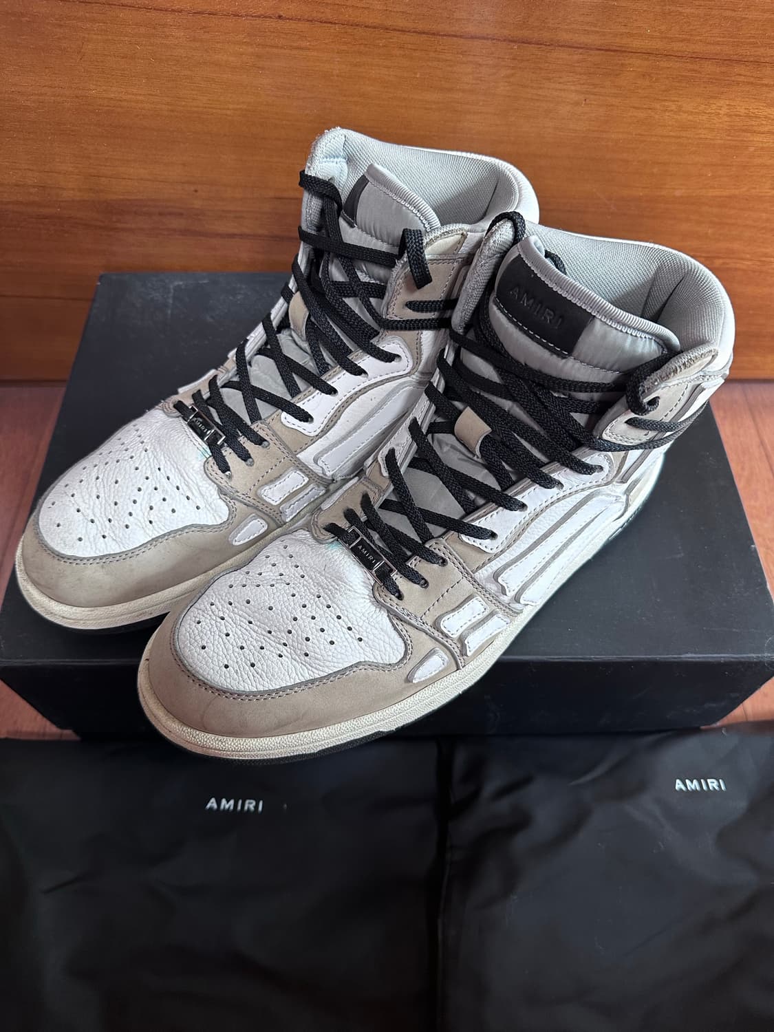 [44] AMIRI 스켈레톤 하이탑 스니커즈 상품이미지3