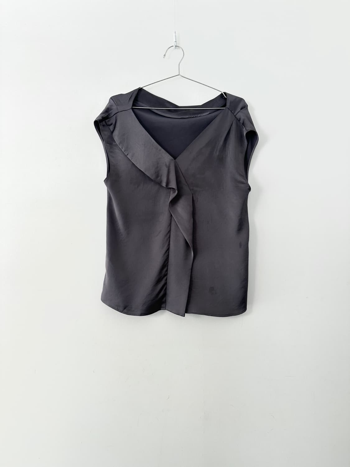 Classic formal silk blouse 상품이미지3