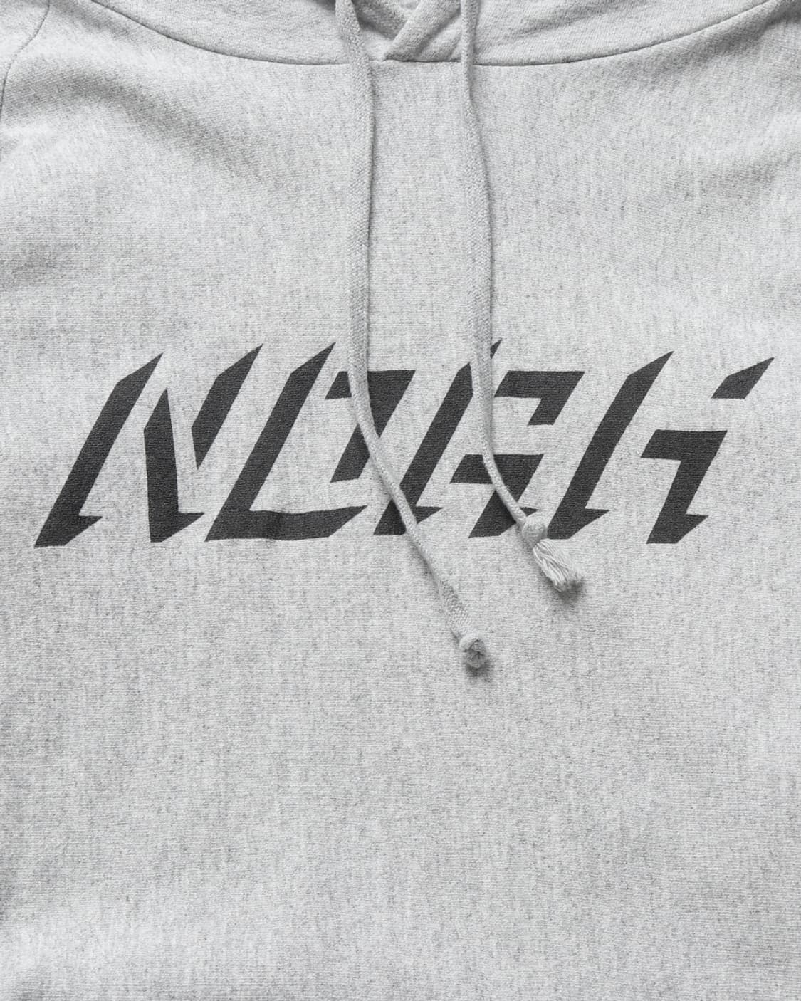 노아 NOAH Grey Logo Raglan Hoodie 상품이미지7