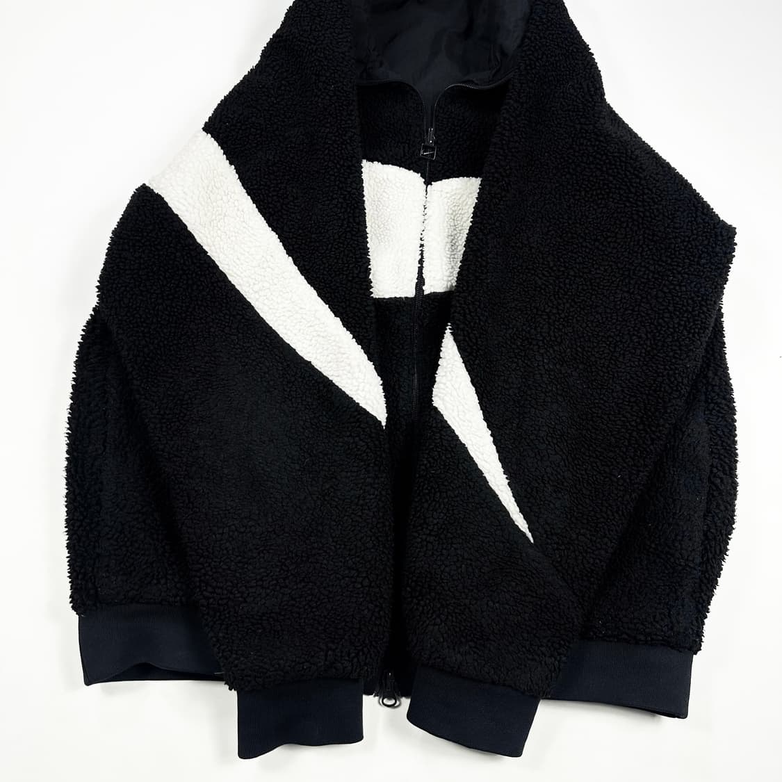 나이키 빅스우시 리버시블 블랙 후리스 자켓 (XL) 상품이미지3