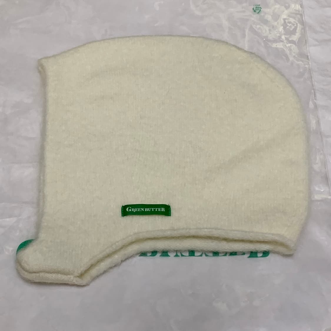 새상품 + 중고 ) 그린버터 바라클라바 아이보리&핑크 상품이미지6