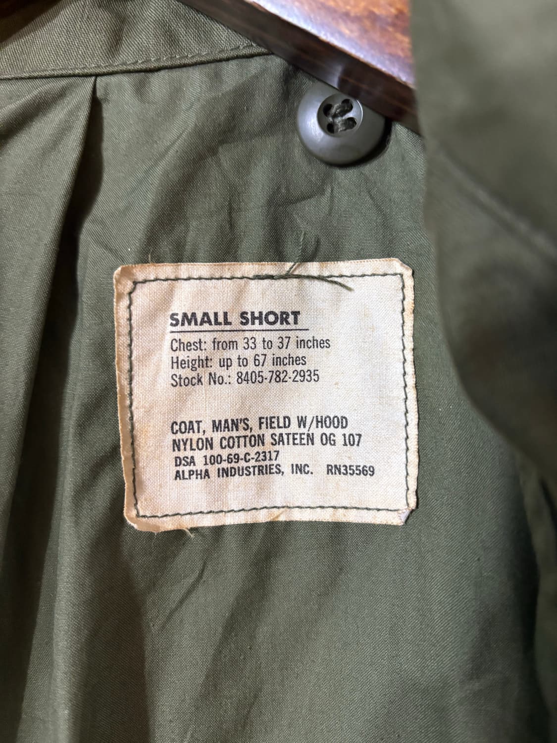 60‘s U.S Army M-65 Field Jacket. (2nd) 상품이미지6