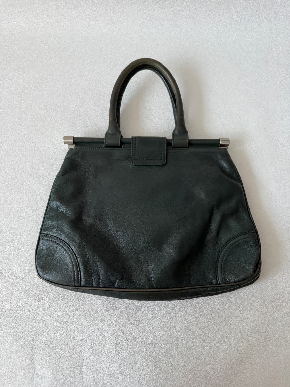 MADE IN ITALY 레더 토트백 상품이미지5