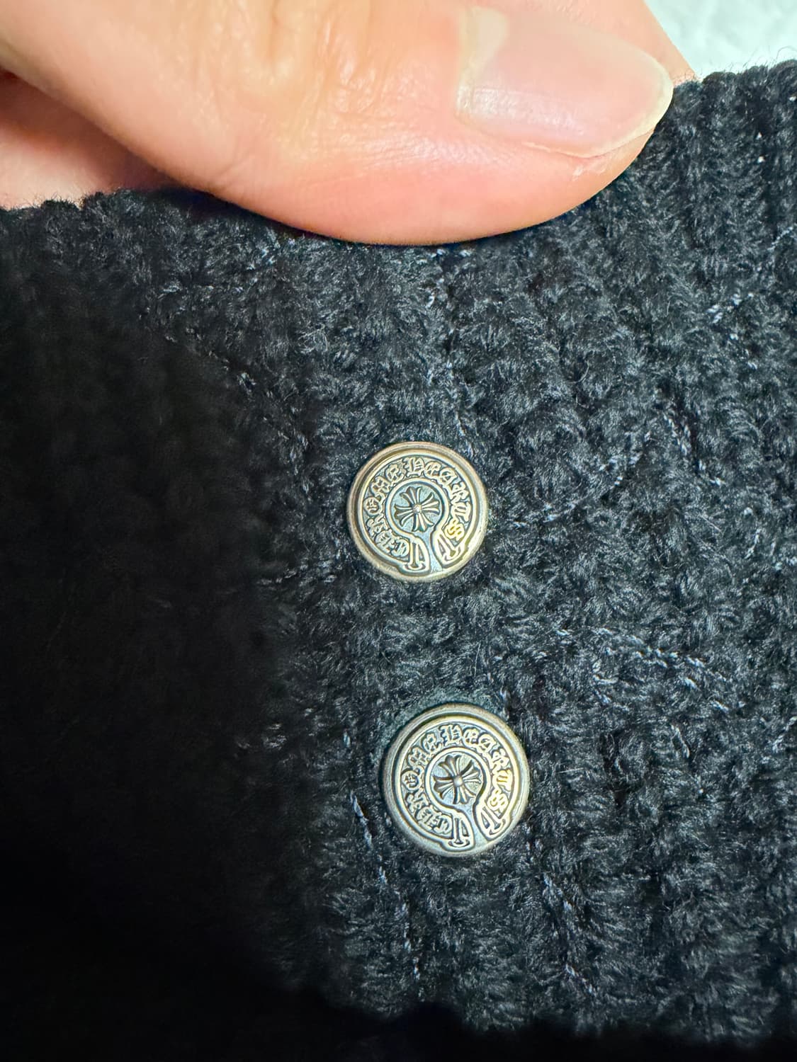 크롬하츠 레더 트리플크로스 타이니 크로스 비니 새상품 상품이미지8