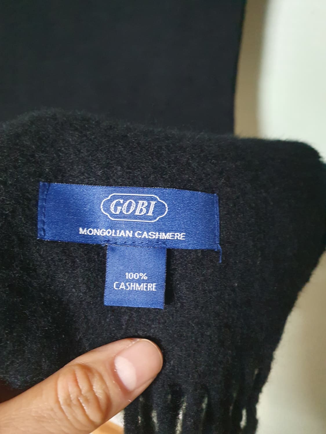 고비 캐시미어100 머플러 상품이미지3