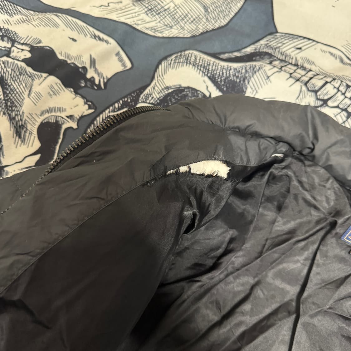 폴로 진스 엠브로이드 덕다운 패딩 M사이즈  상품이미지6