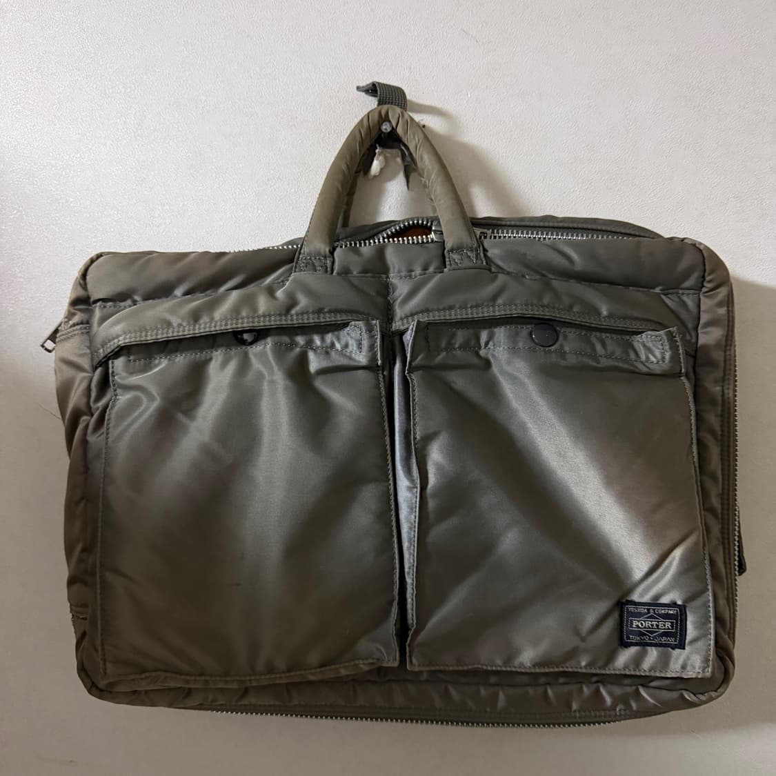 요시다포터 탱커 3WAY 토트&브리프케이스 (사용감) 상품이미지10