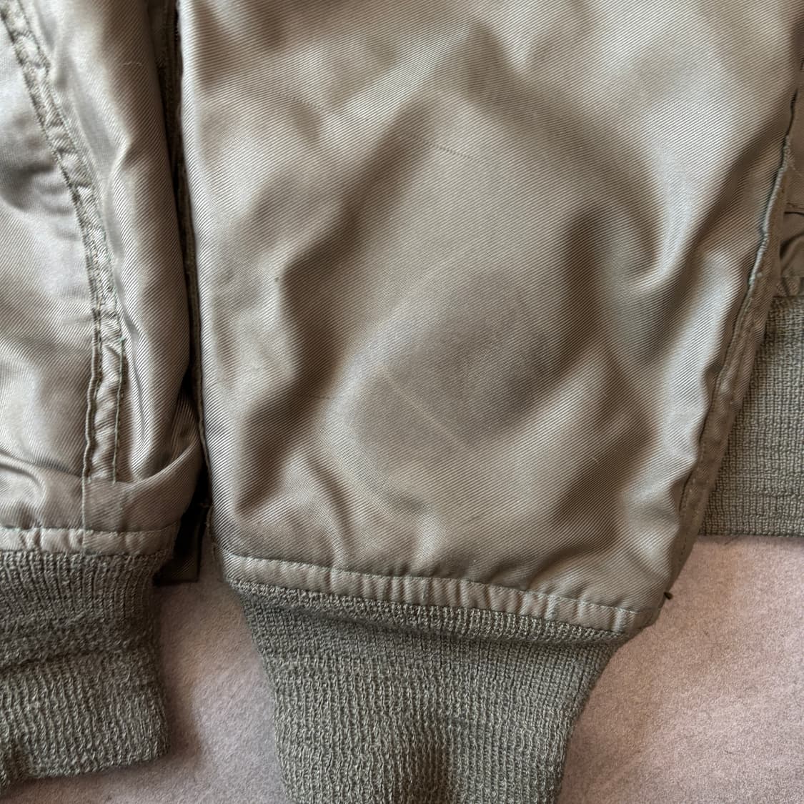 87년 생산 미 공군 플라이트 CWU-36 자켓 상품이미지10