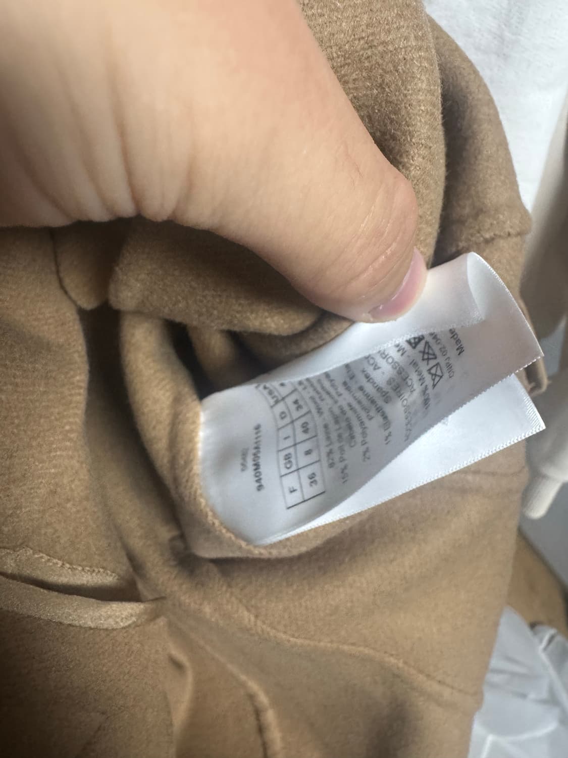 24fw 디올 케이프 벨트 코트 36 풀구성 상품이미지4