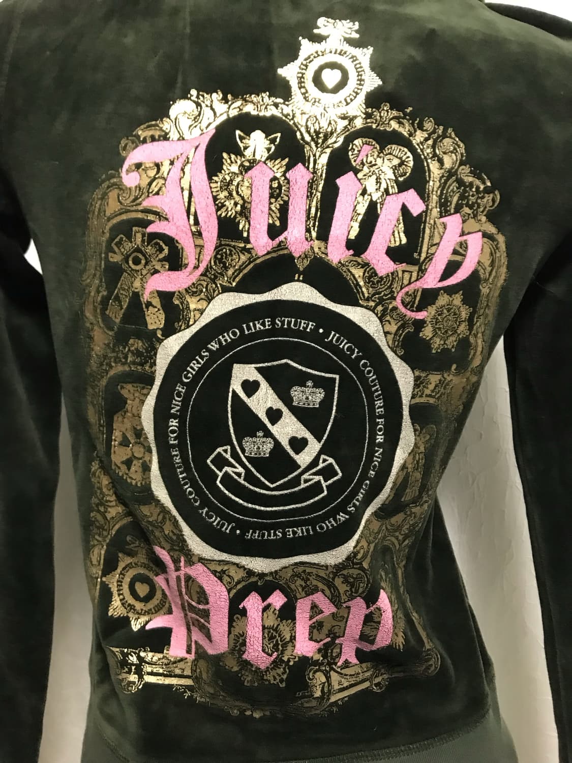 택포•쥬시꾸뛰르 갸루 벨벳 트레이닝 셋업 상품이미지4