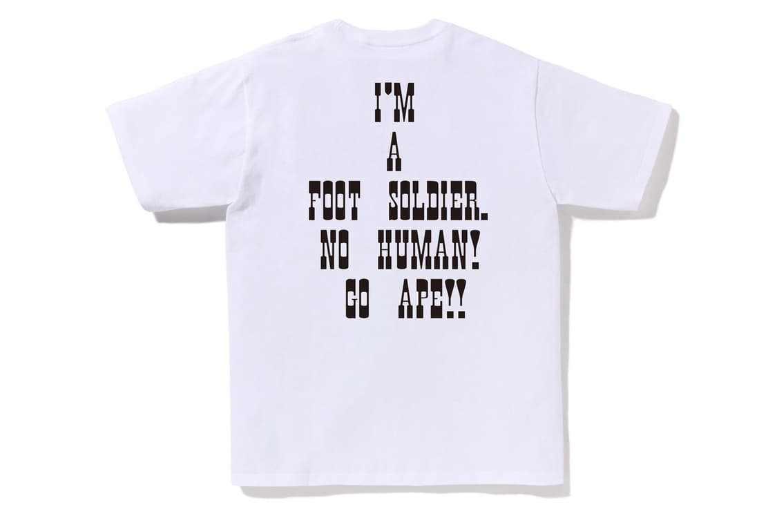 새상품) 베이프 솔져마일로 반팔 XL 상품이미지3