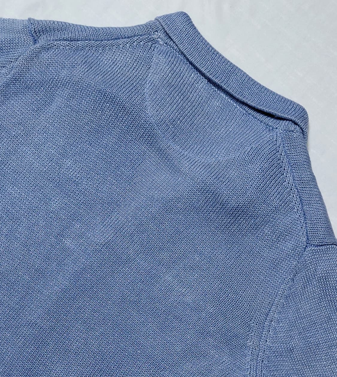 [L] 시나코바(SINA COVA) 린넨 100% 마린 카디건 - 블루 상품이미지9