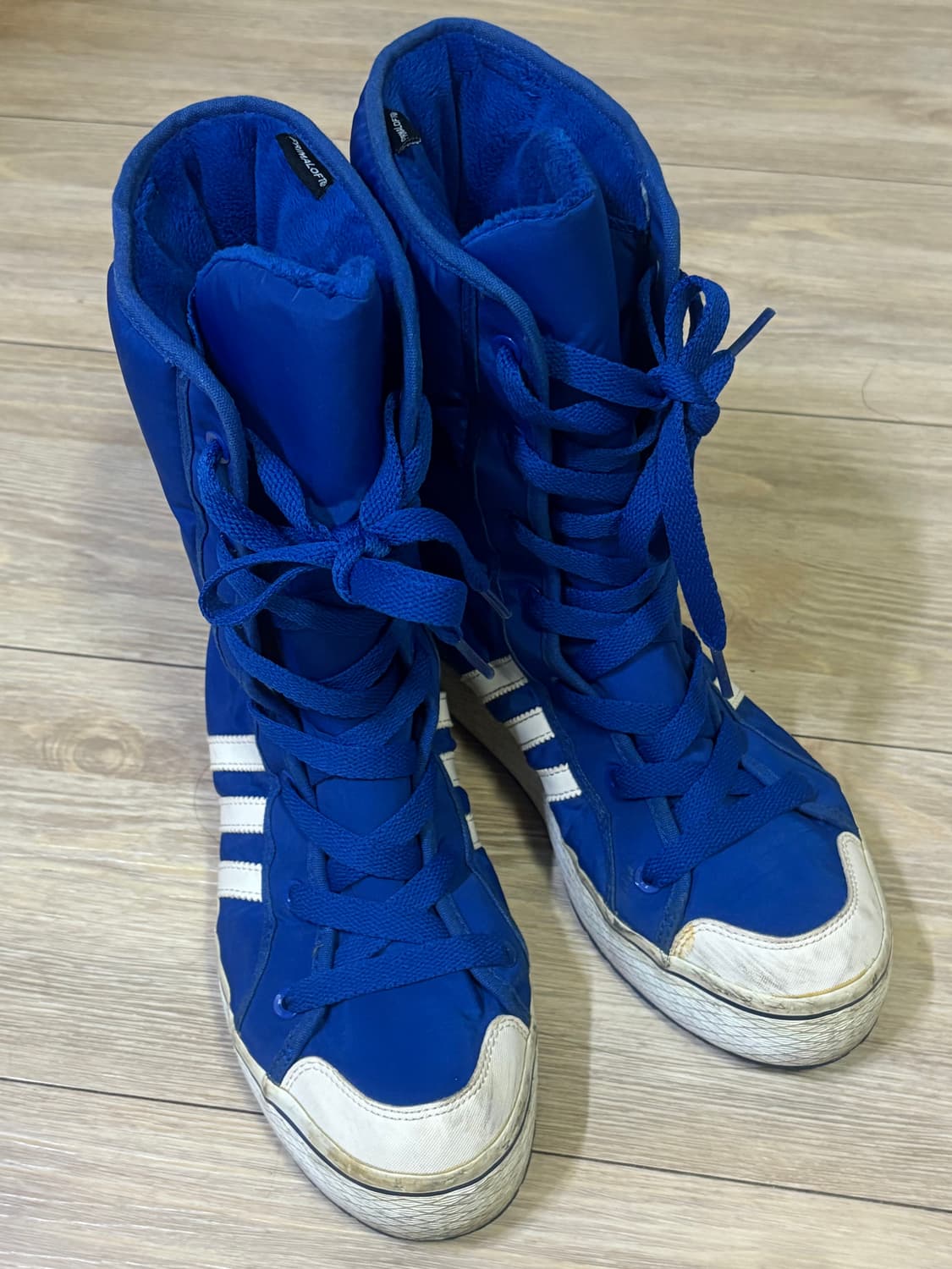 아디다스 털 부츠 스니커즈 부츠 퍼 부츠 상품이미지1