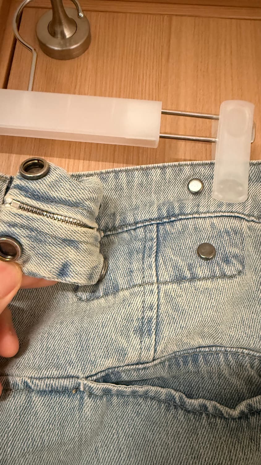 폴리테루 6pk 데님팬츠 블리치 아이스 4사이즈 상품이미지3