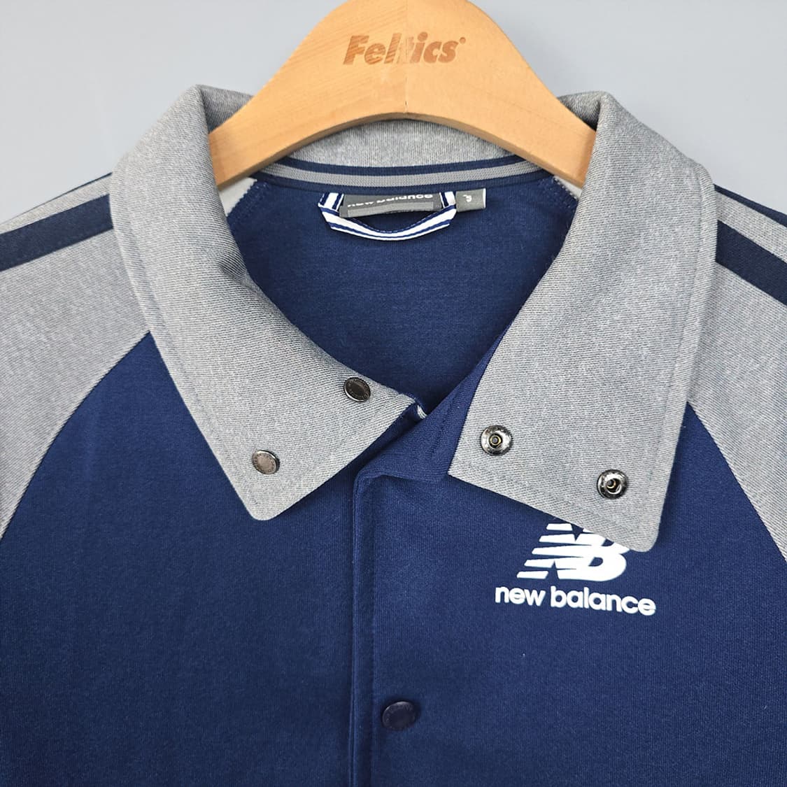 뉴발란스 New Balance 배색 트랙 자켓 S(90) 상품이미지2