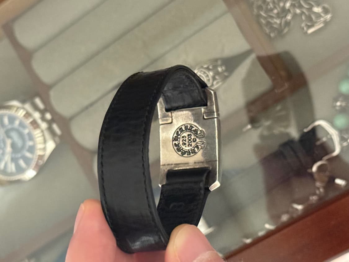 크롬하츠 가죽팔찌 상품이미지5