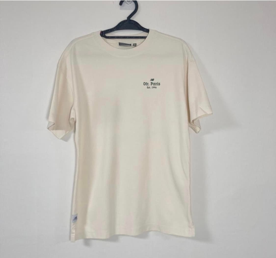 뉴발란스 아이보리반팔티S  상품이미지1