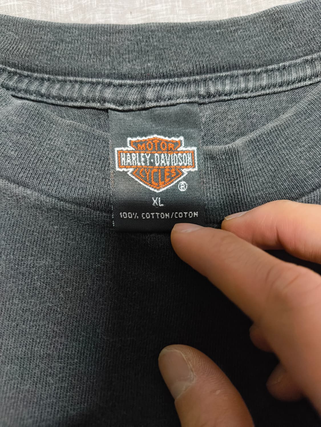 90s 할리데이비슨 롱슬리브 XL 상품이미지3