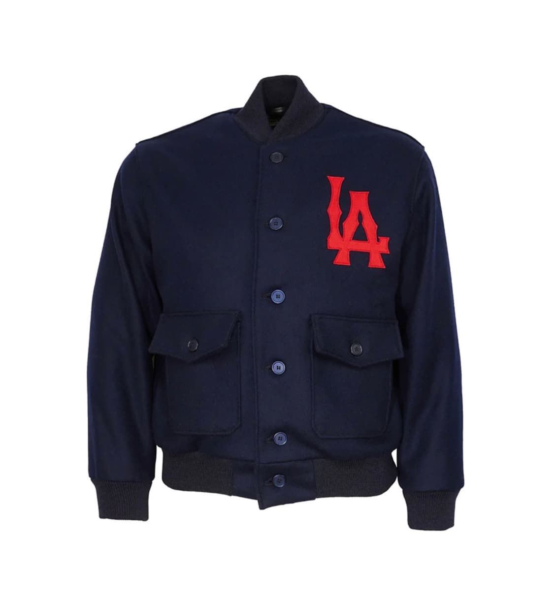 세틀마이어 이벳필드 USA메이드 플란넬울 바시티 자켓 L 새제품 상품이미지4