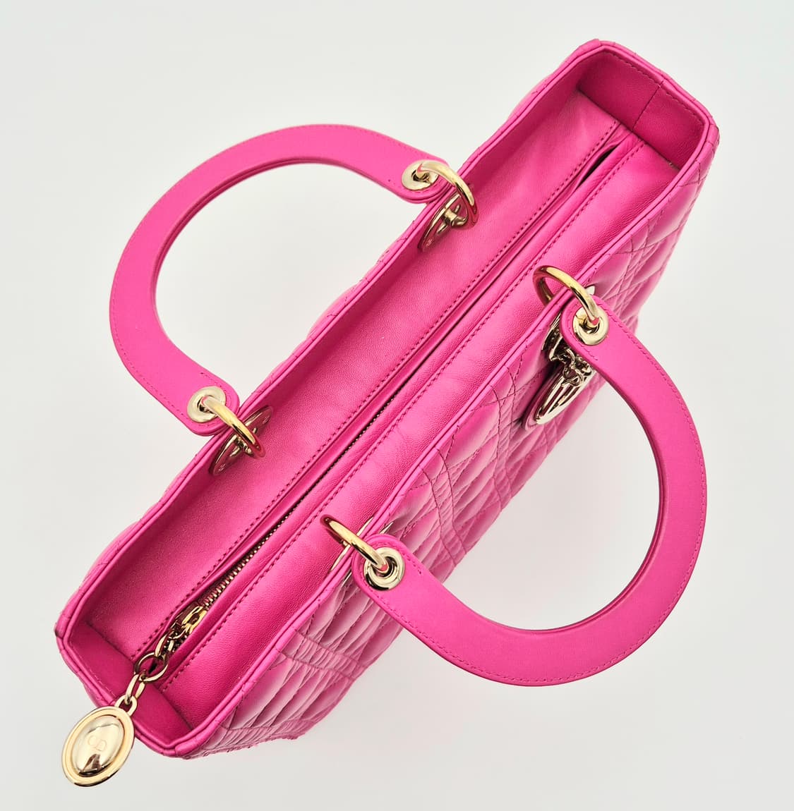 크리스찬 디올 레이디 디올 라지 토트백 겸 숄더백 상품이미지5