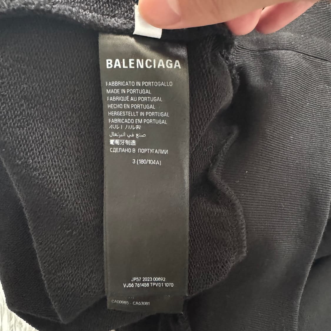 BALENCIAGA 일본빈티지 후드티 발렌시아가 백 플립 라운드 XXL  상품이미지7