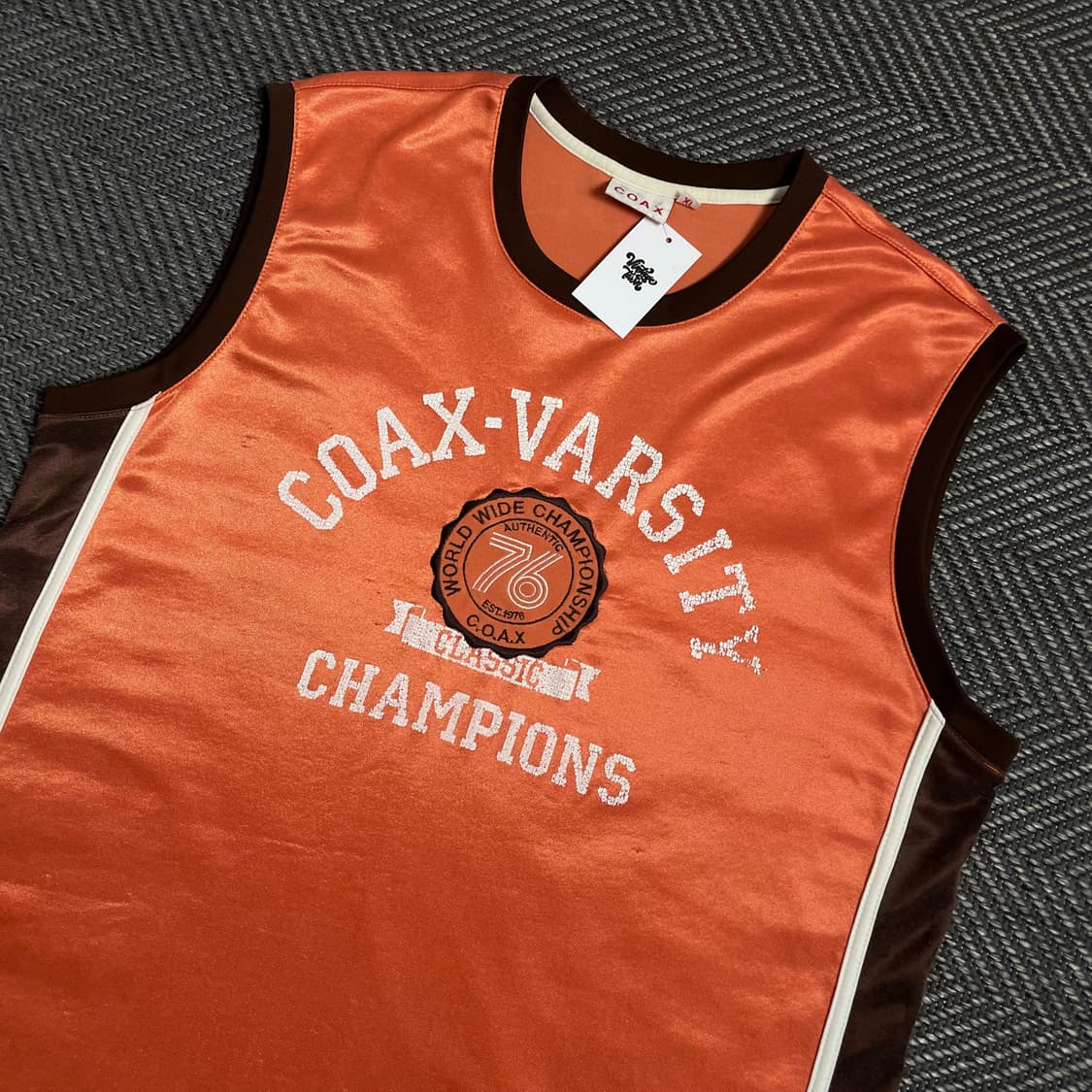 COAX y2k 올드스쿨 빈티지 글로시 슬리브리스o 3993 상품이미지3