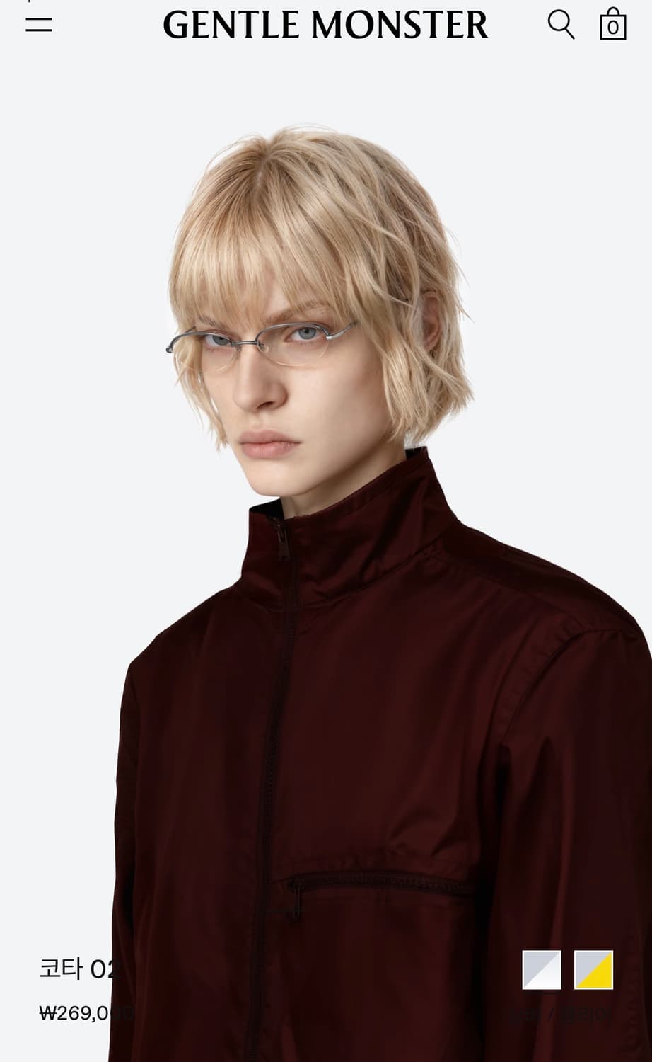 젠틀몬스터 코타02 안경테 새제품 상품이미지2